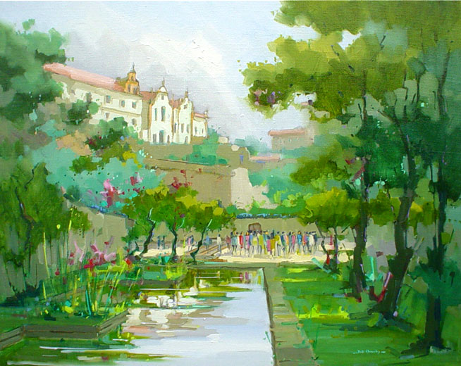 Convento de Santo Antônio com Reflexo