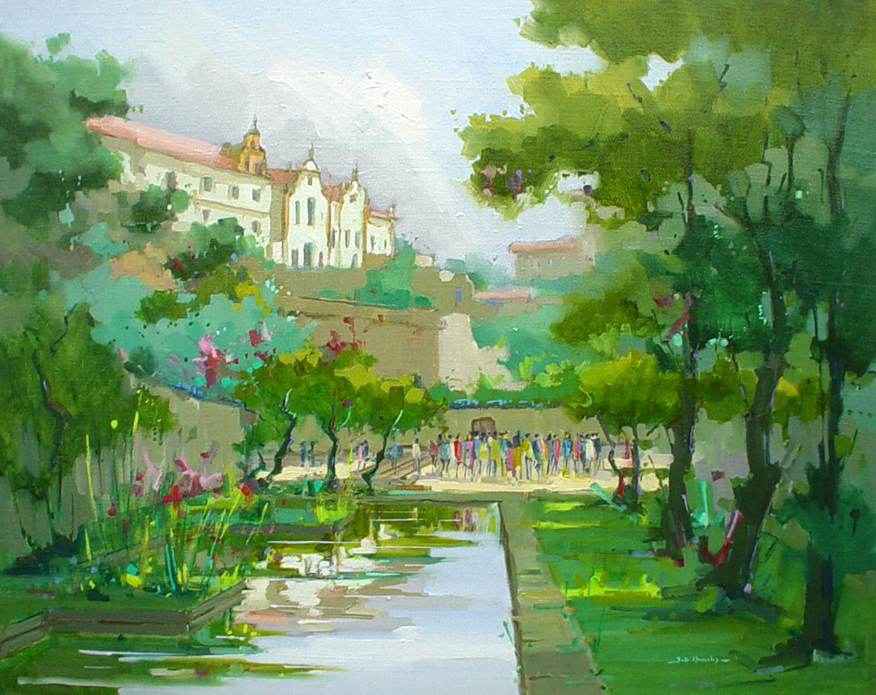 Convento de Santo Antônio com Reflexo