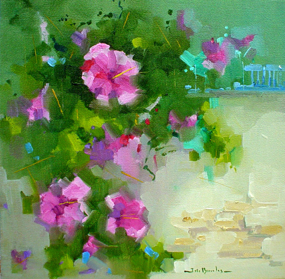 Flores sobre o Muro