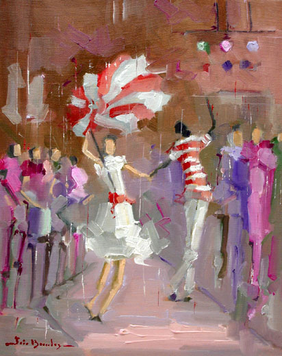 Carnival in Red and Magenta