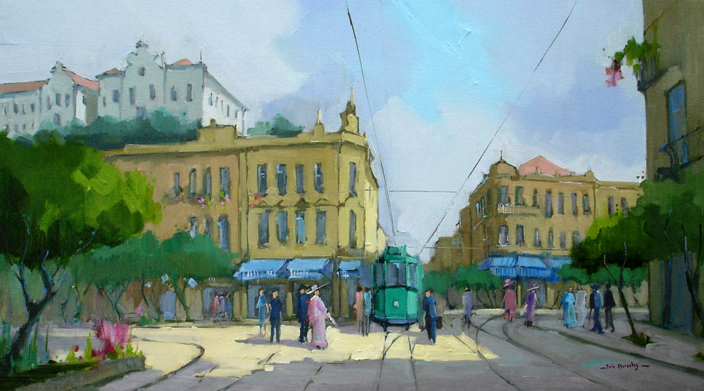 Rua da Carioca no Início do Séc. XX