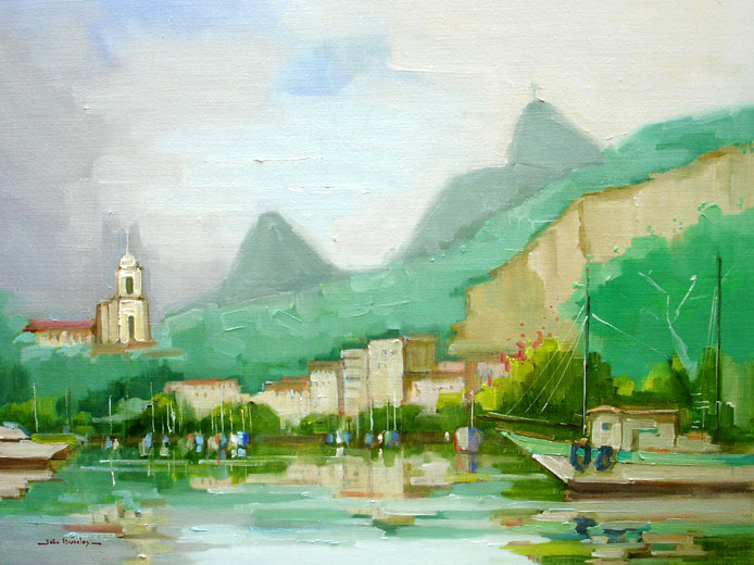 "Gloria Monastery viewed from Aterro" - Gold Medal
in Flamengo State Administration 2006