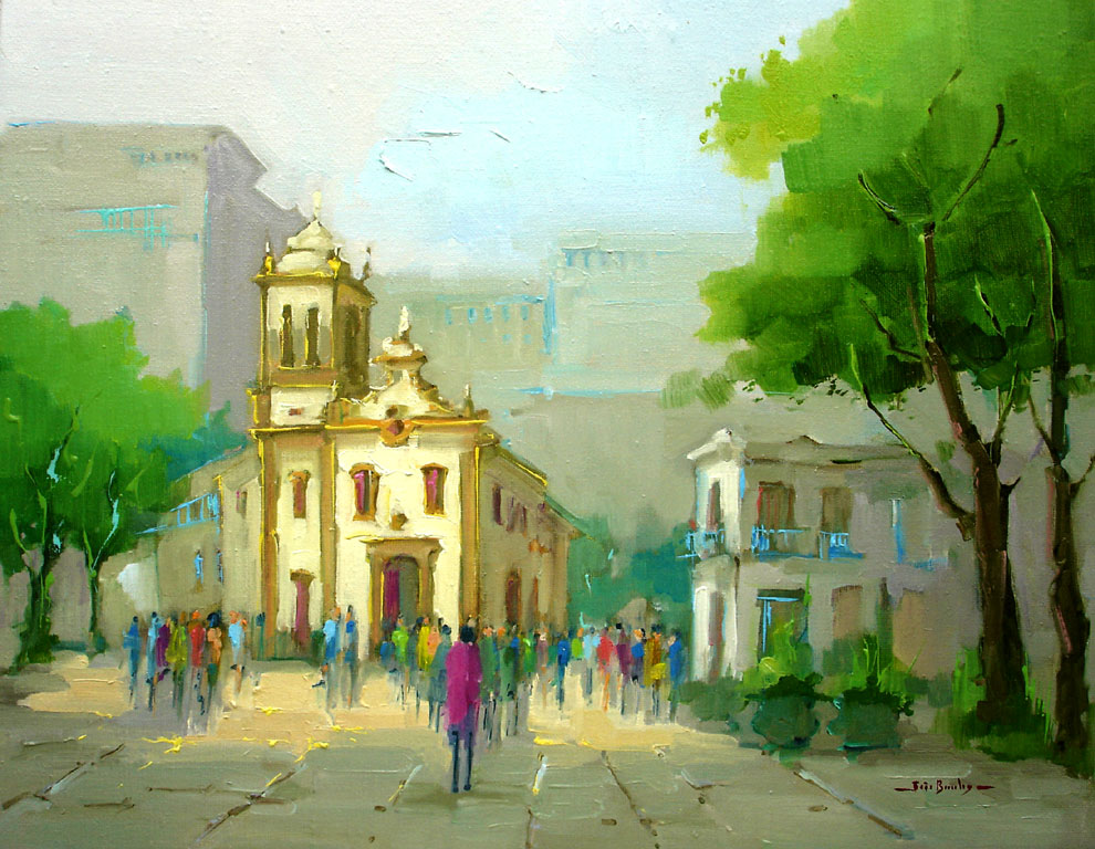 Santa Rita Church and Square