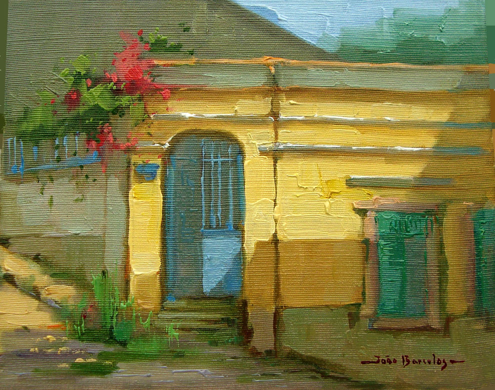 Yellow House in the Neves Square