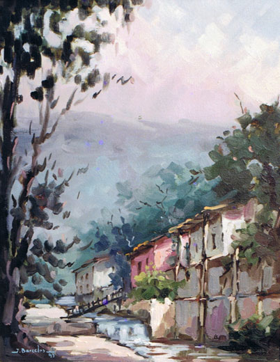 Casas junto ao Rio - Horto