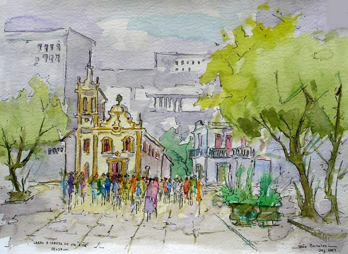 Largo e Igreja de Santa Rita