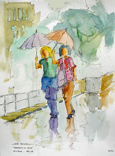 Passeando na Chuva