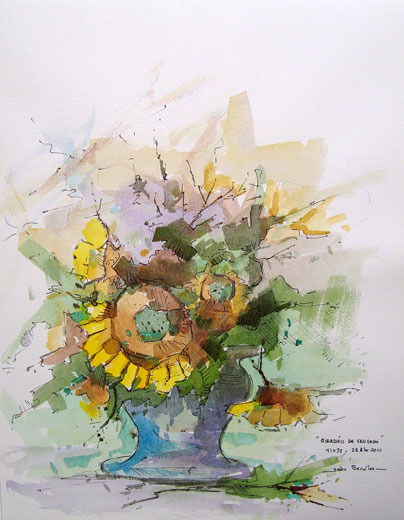 Girassóis de Van Gogh