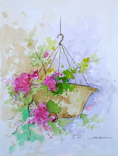 Vaso com Flores