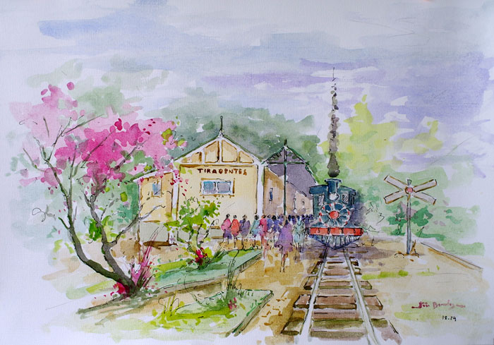 Maria Fumaça em Tiradentes