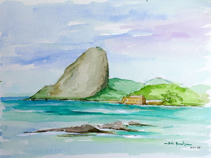 Forte São José visto do Forte Tamandaré