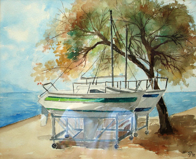 Watercolor by Cíntia