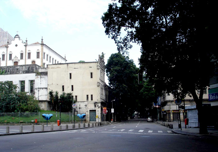 Foto da Rua da Carioca em 2005